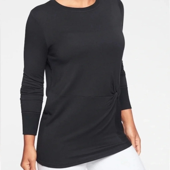 Athleta Nirvana Twist Front Sweatshirt - Picture 1 of 5